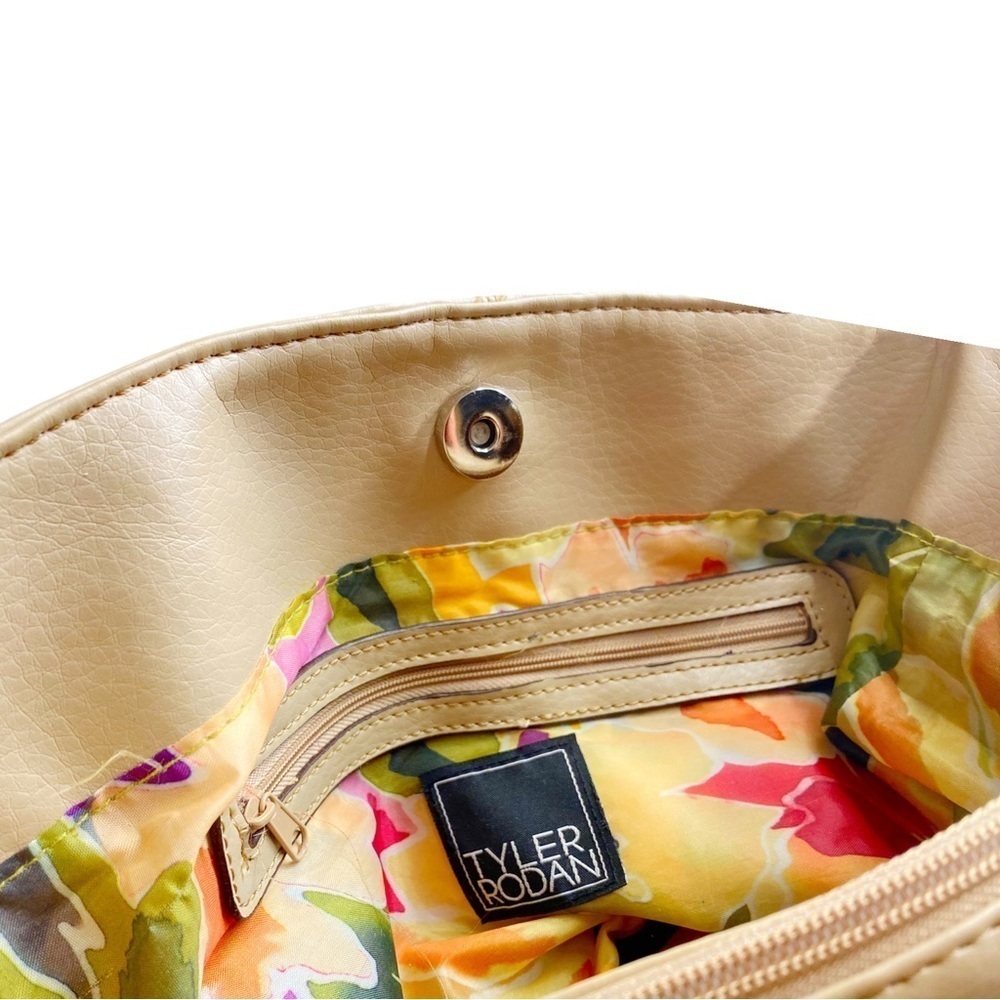 Tyler Rodman Beige Shoulder Bag Purse​ - Picture 5 of 5